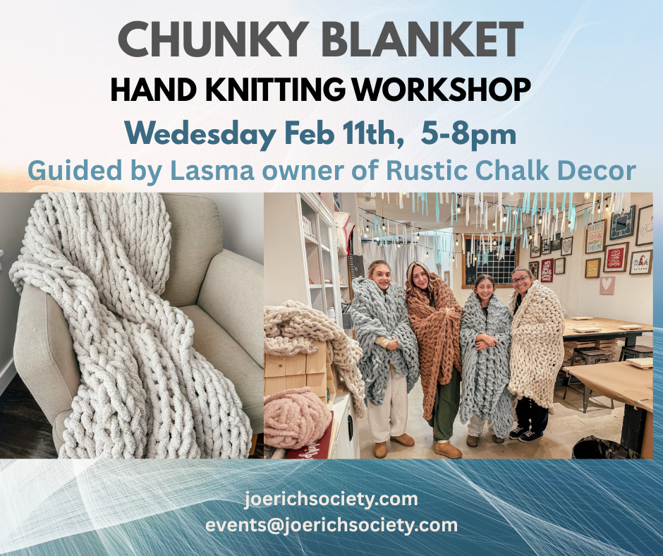 Chunky Blanket Hand Knitting Workshop