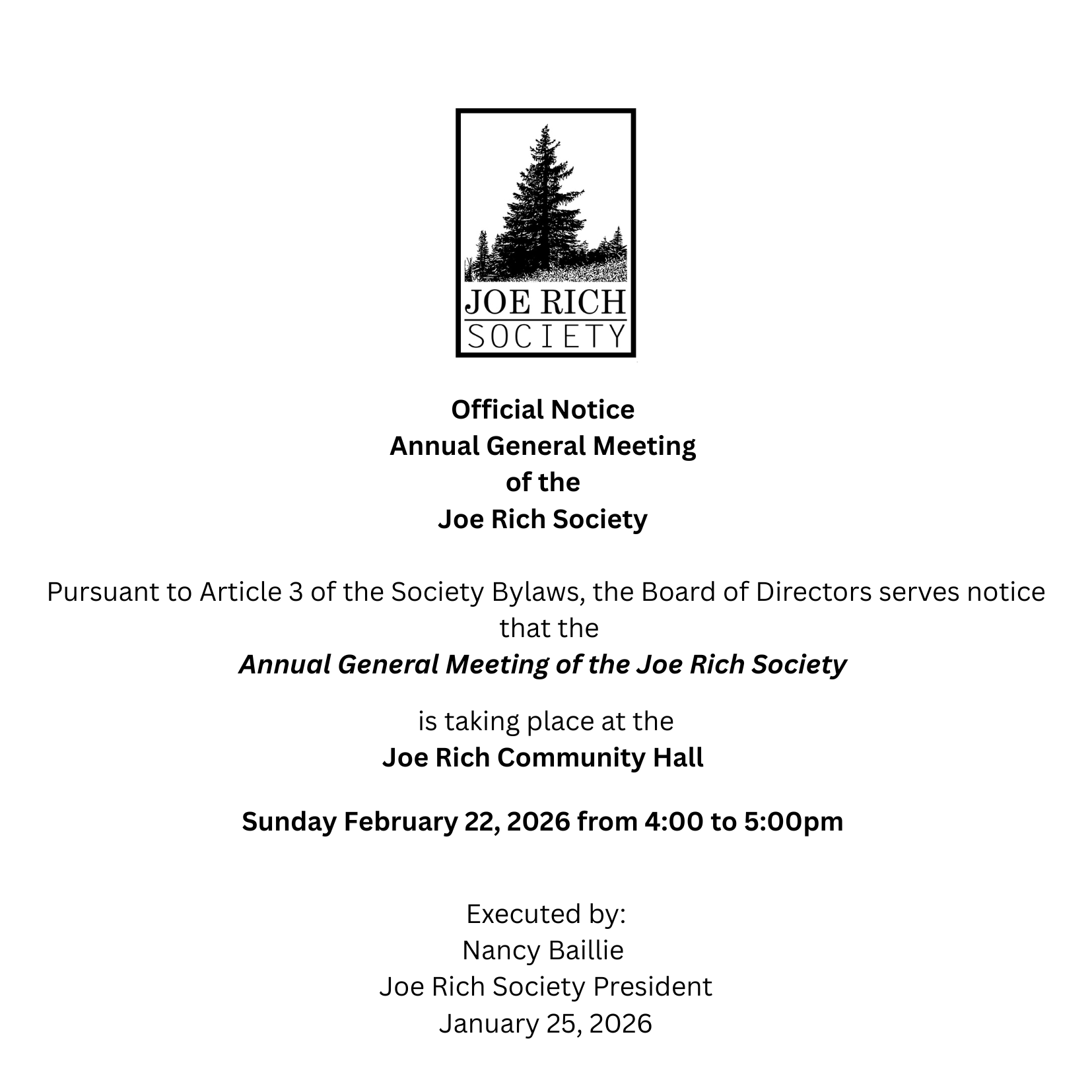 Annual General Meeting