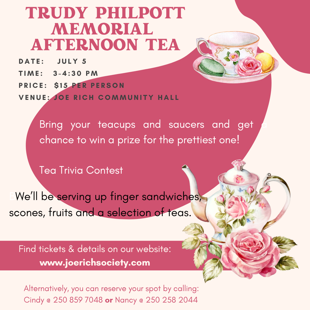 Trudy Philpott Memorial Afternoon Tea