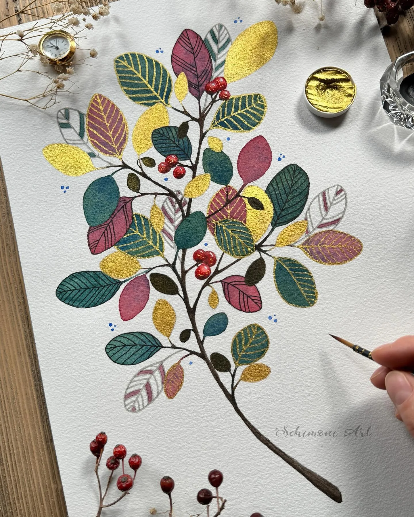 &ldquo;If I could say it in words there would be no reason to paint.&rdquo; 

Today I finished this piece. I selected the colors based on intuition and I&rsquo;m pretty happy with it 🥰. How do you like it?

Do you want to see a process video from th