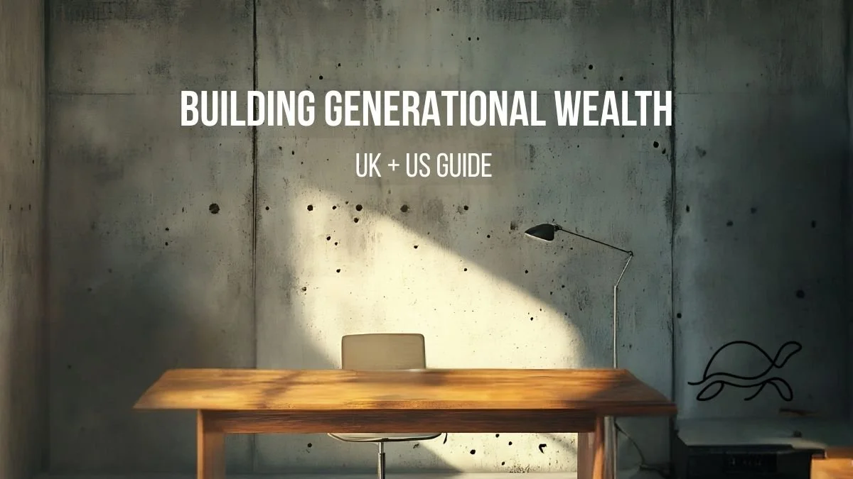 Building generational wealth UK and US guide with slow money strategies for families