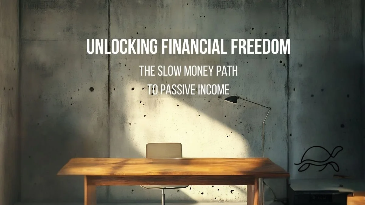 Unlocking Financial Freedom book guide to slow money and sustainable passive income