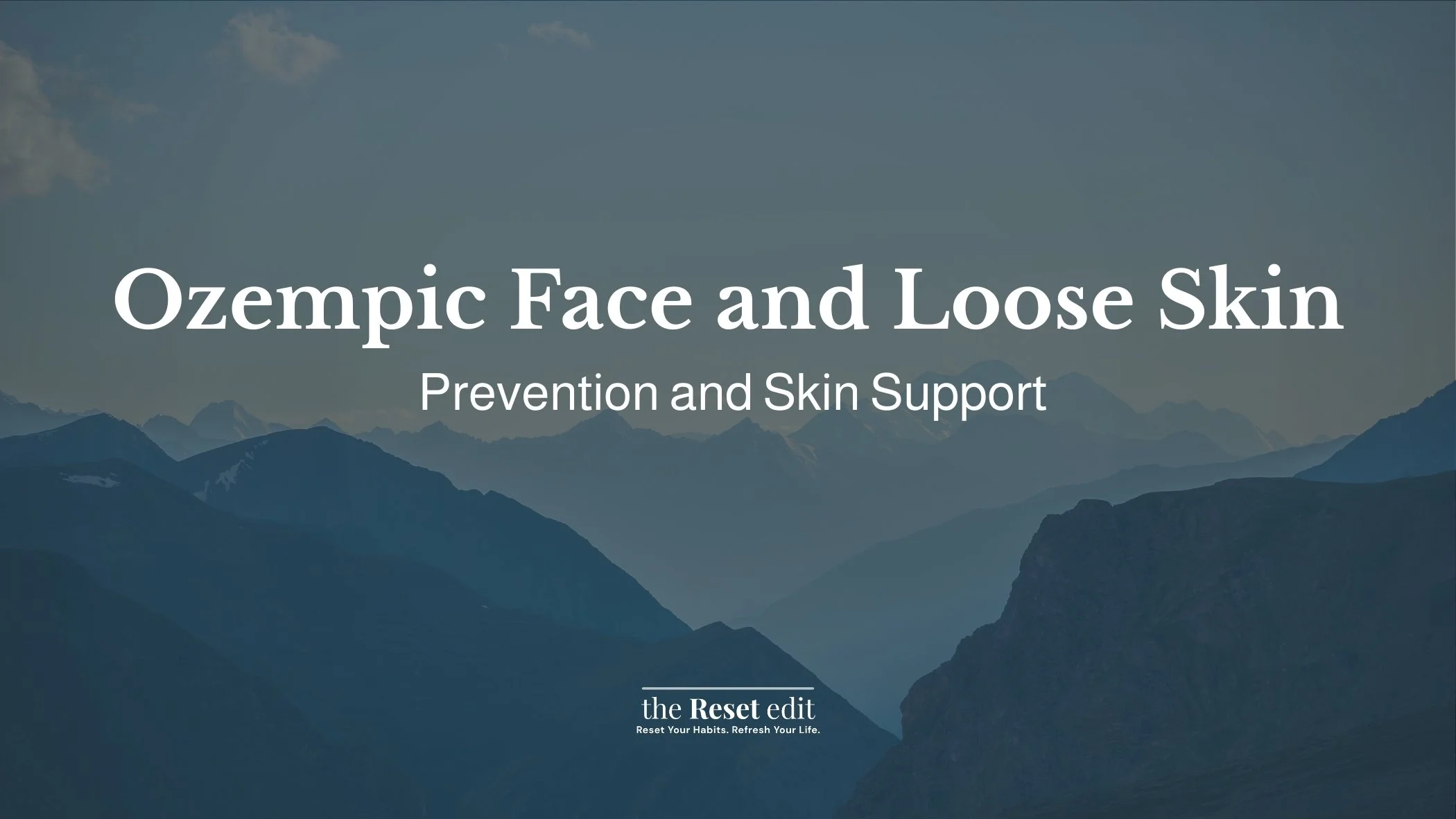Explanation of facial changes during rapid weight loss and ways to support skin elasticity.