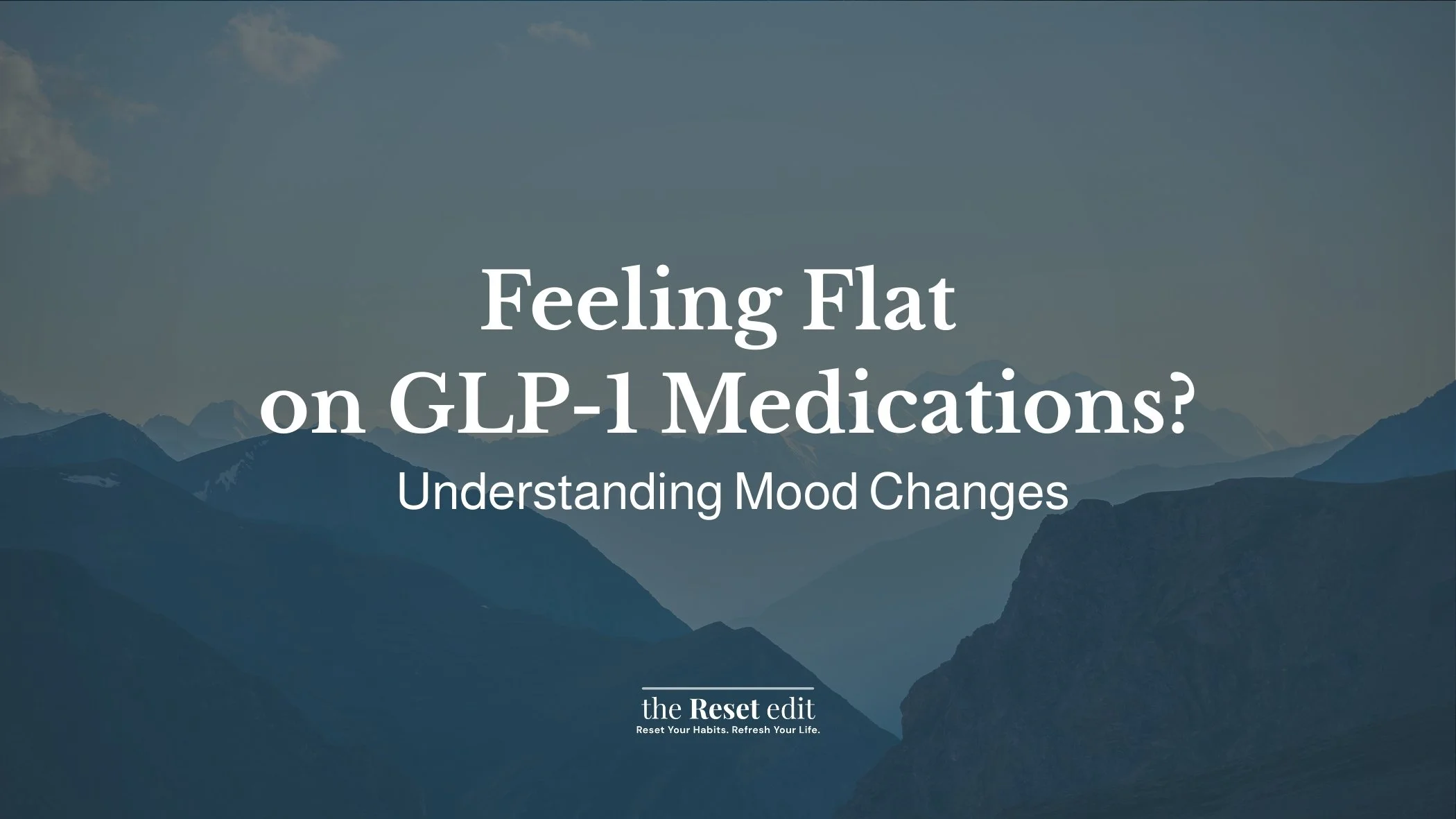 Explaining emotional changes some people experience while taking GLP-1 medications.
