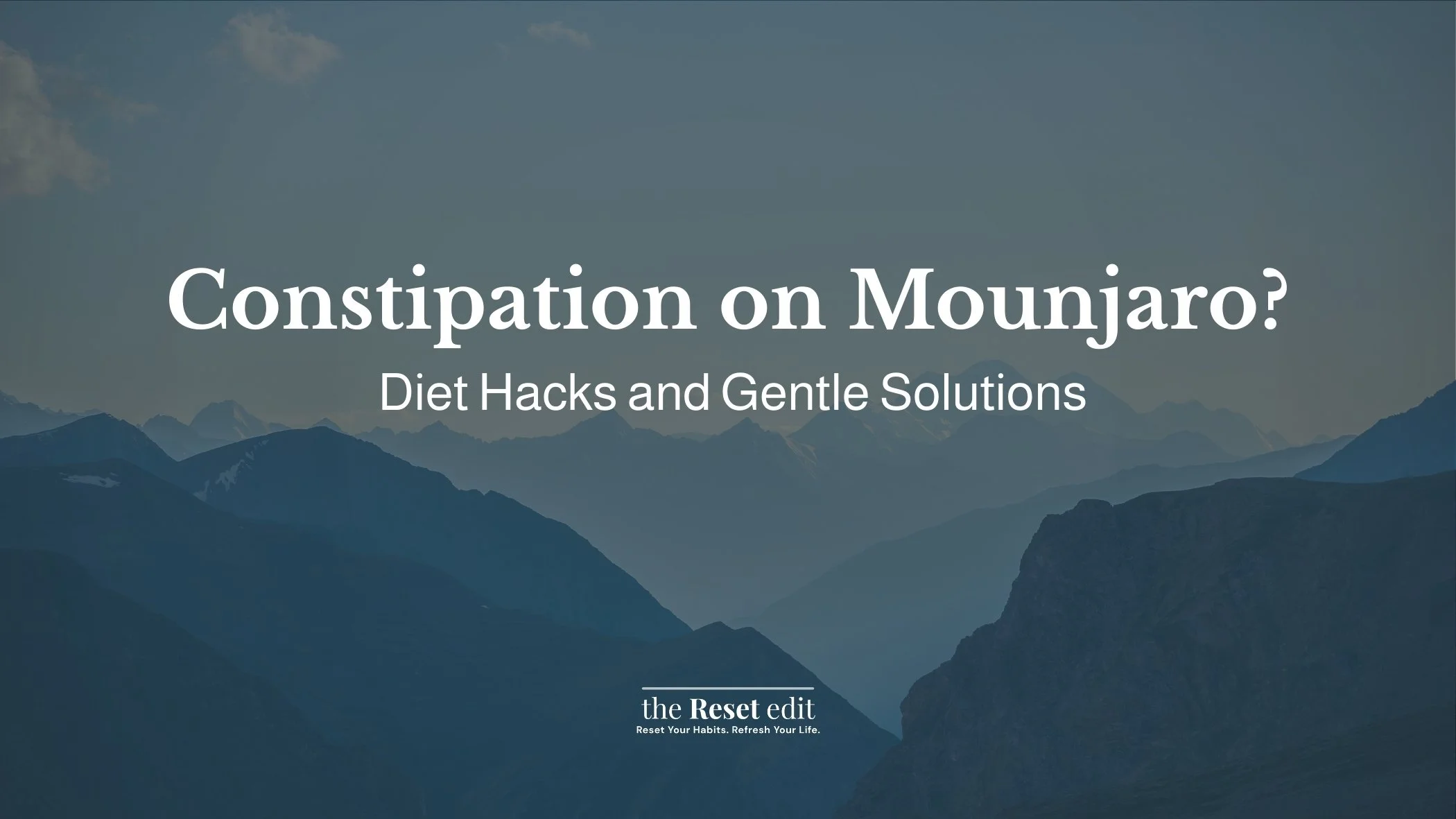 Practical advice for managing constipation while using Mounjaro including fibre and hydration strategies.