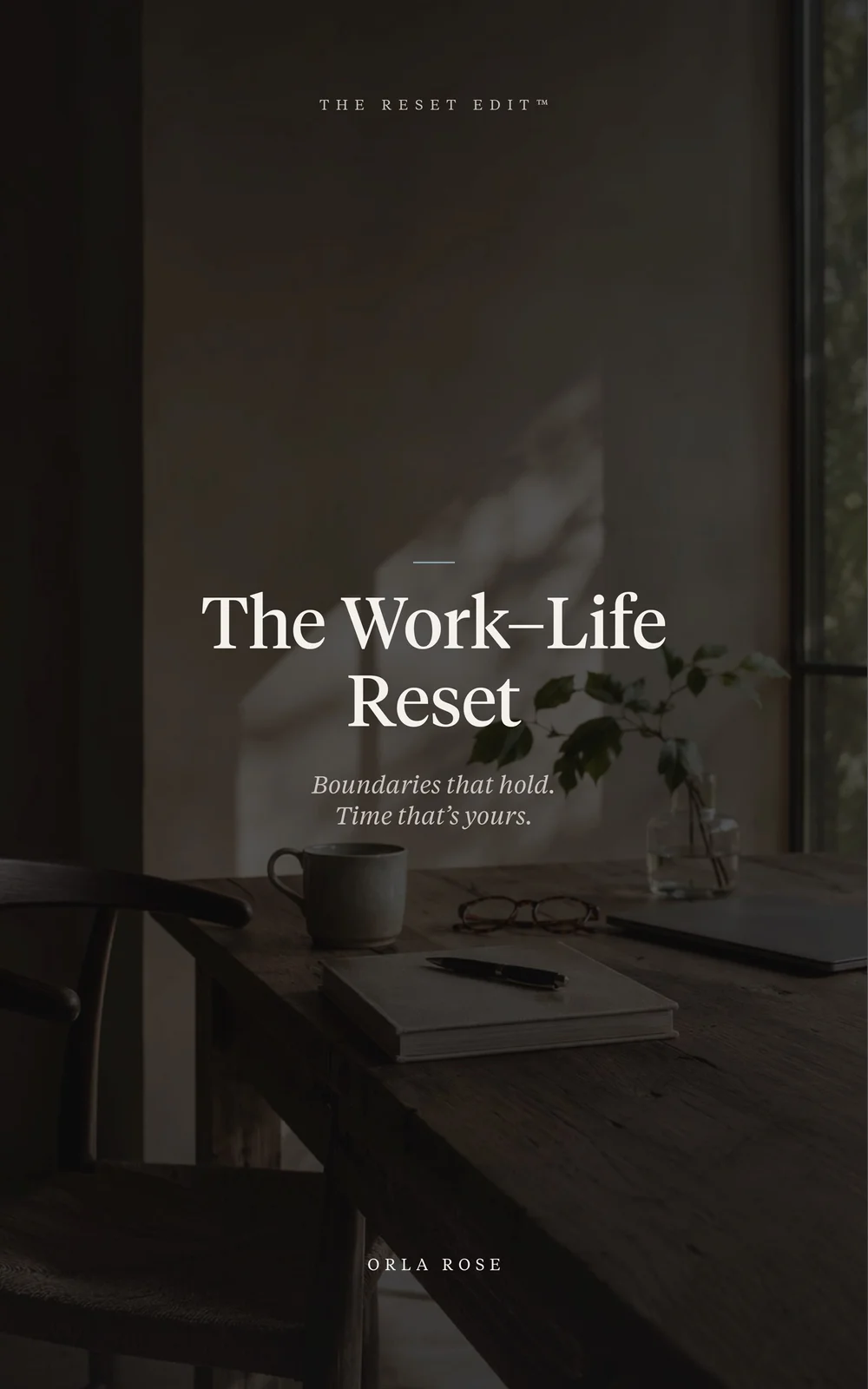 The Work–Life Reset — cover