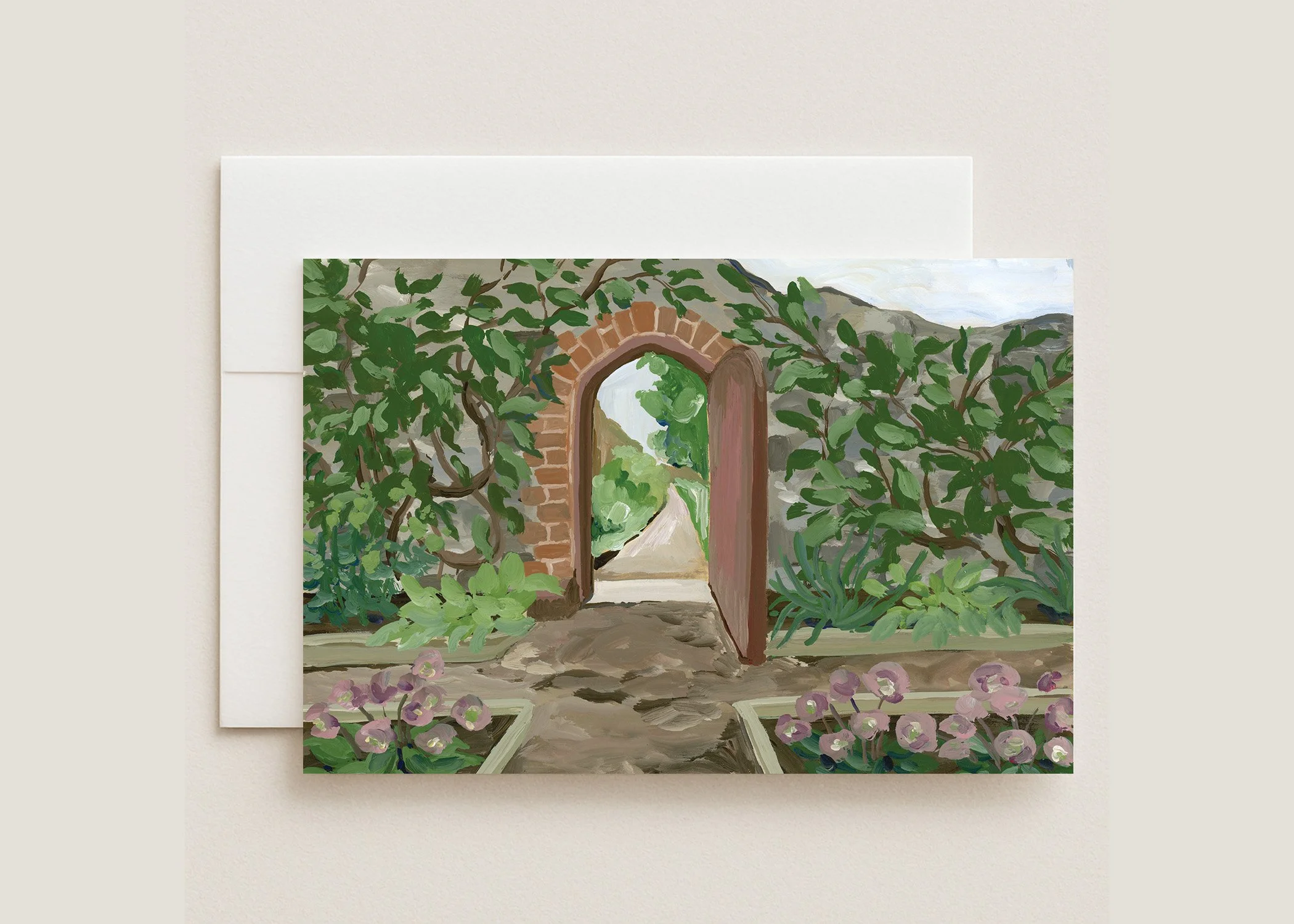 "The Door" Greeting Card