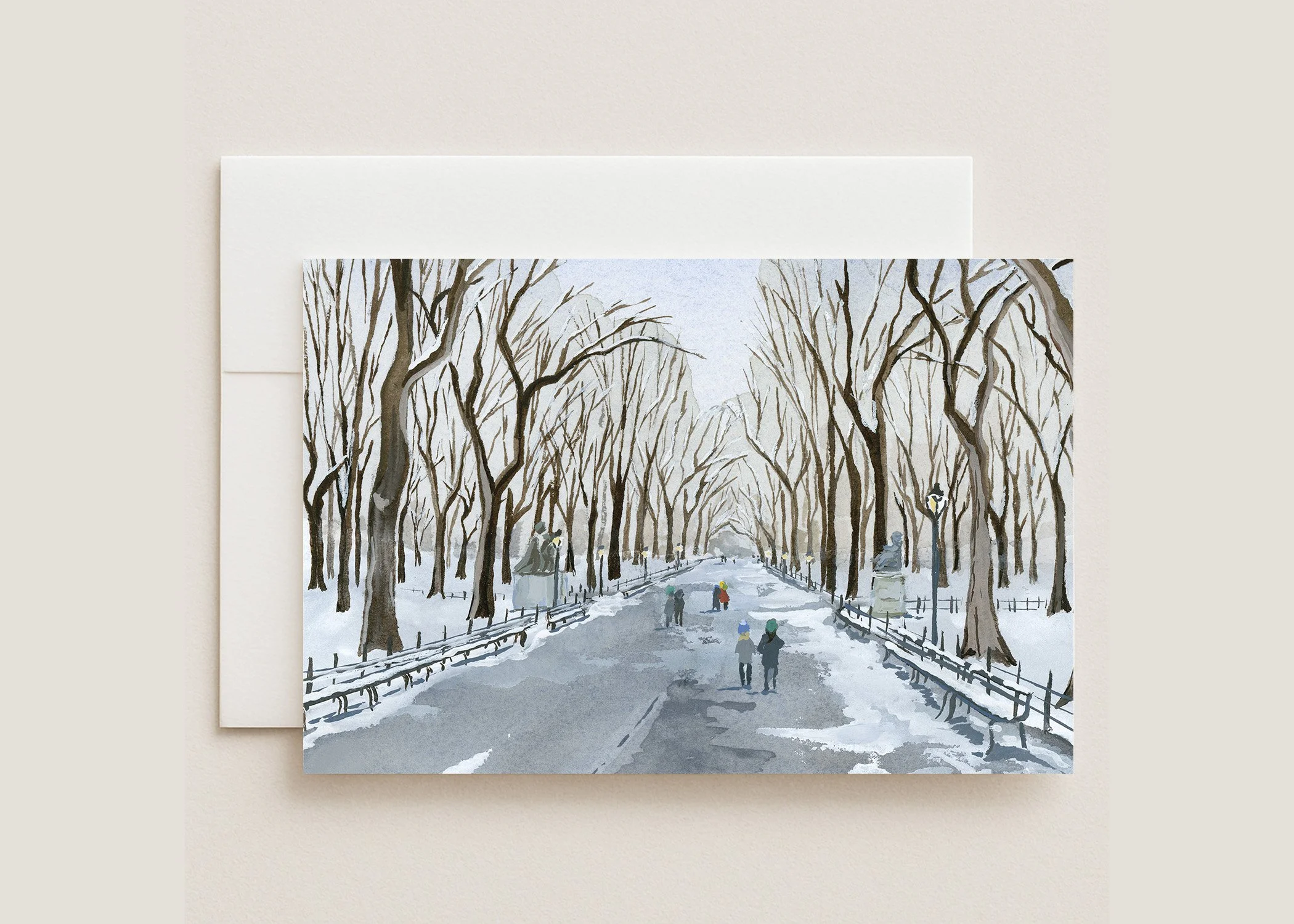 Central Park Christmas Card