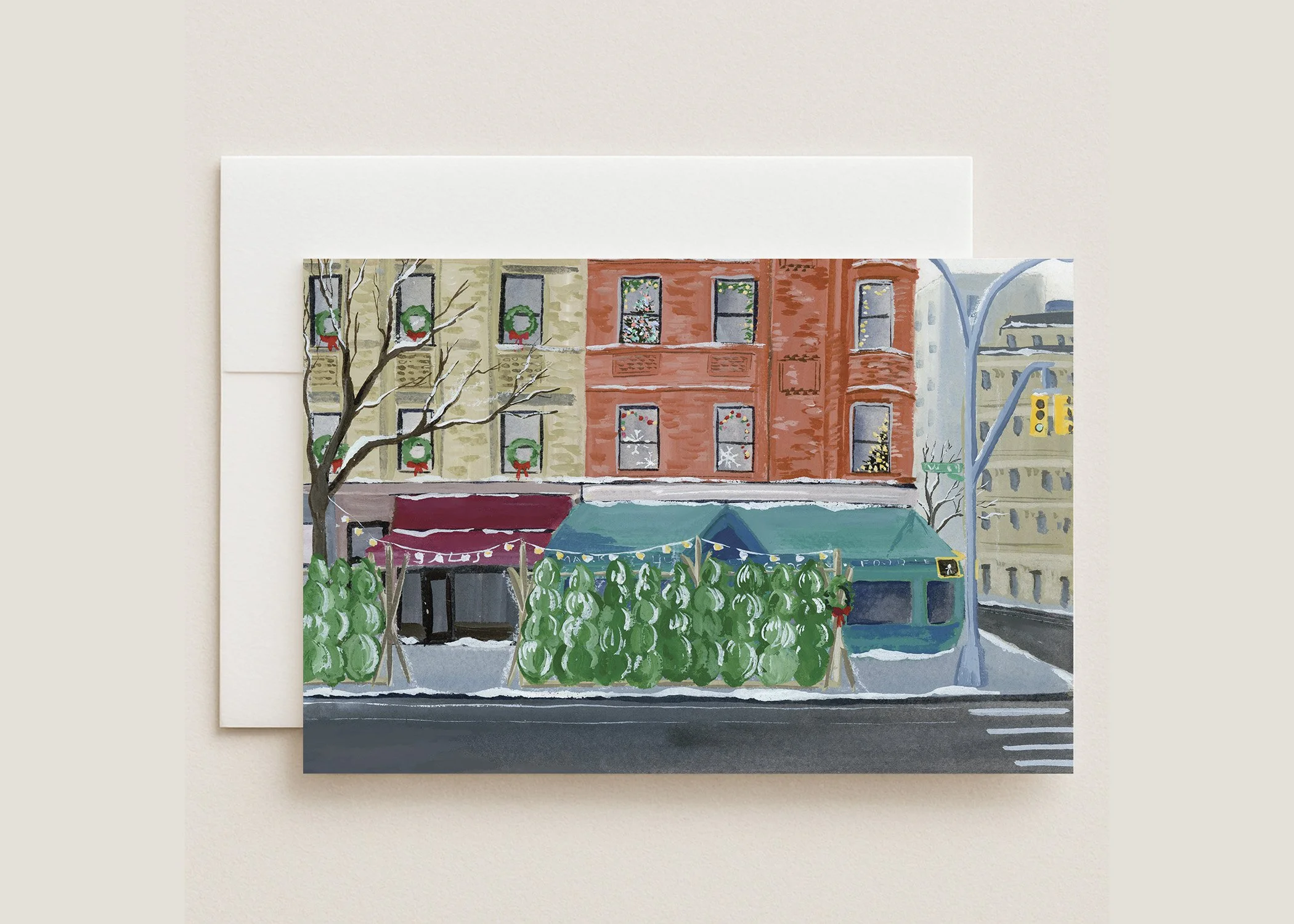 Upper West Side Christmas Card