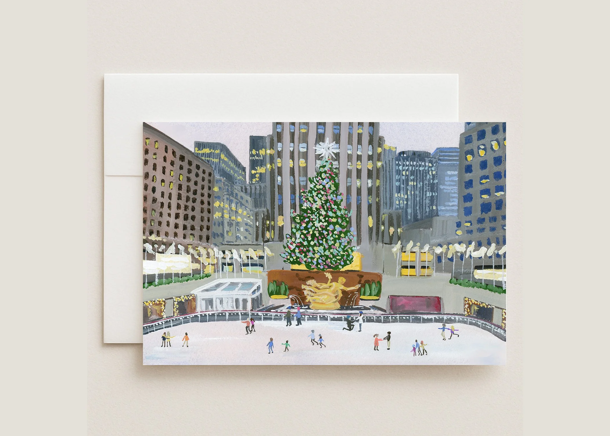 Rockefeller Center Christmas Card