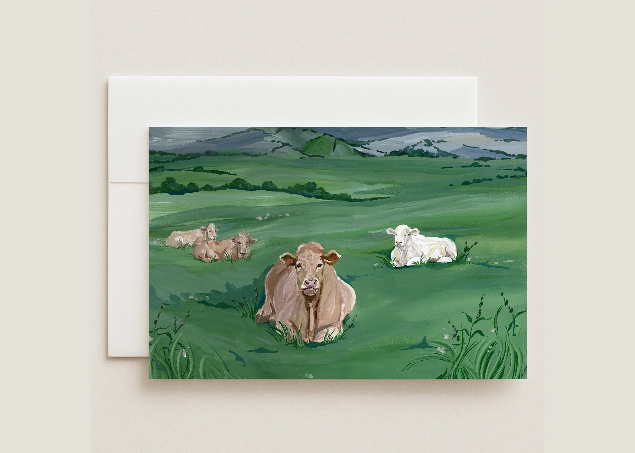 Cows Greeting Card Wild.jpg