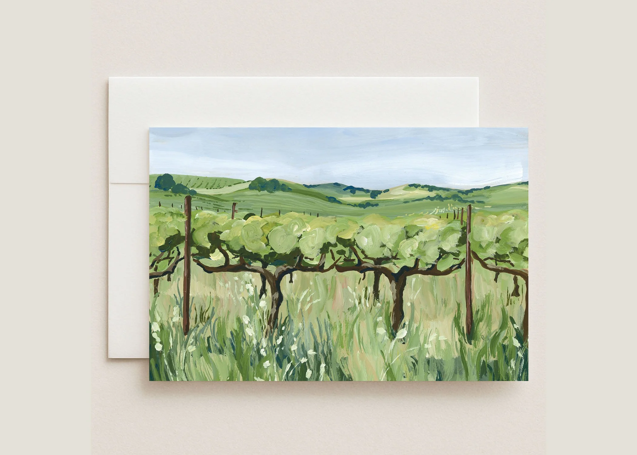 "The Vine" Greeting Card