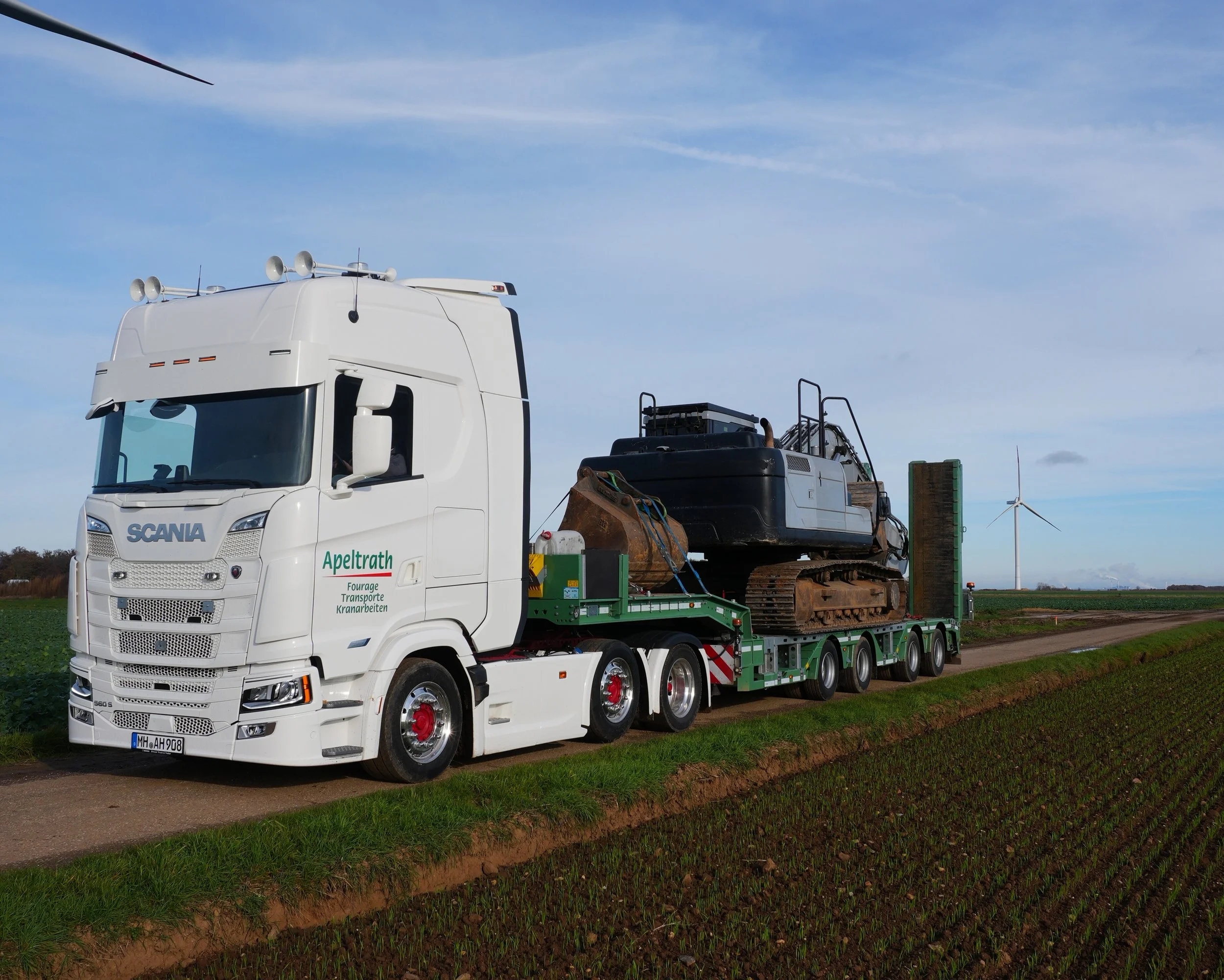 4-Achs Semi-Tieflader