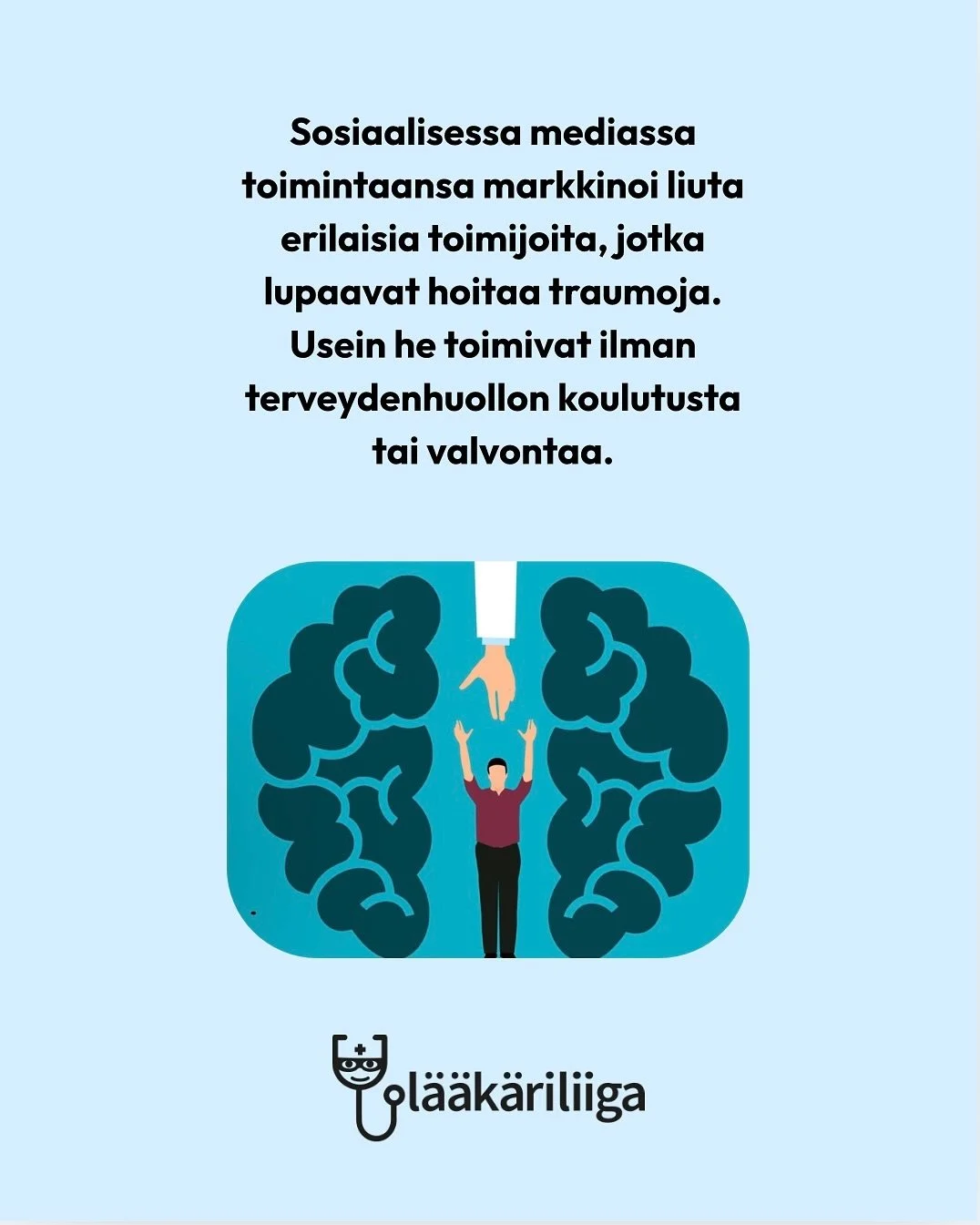 Trauma aiheuttaa psyykkisi&auml; ja kehollisia oireita &ndash; kuten unih&auml;iri&ouml;it&auml;, ahdistusta, paniikkireaktioita, kipuja ja dissosiaatiota. Kyse on terveydellisest&auml; ilmi&ouml;st&auml;, jonka hoitaminen kuuluu terveydenhuollon vas