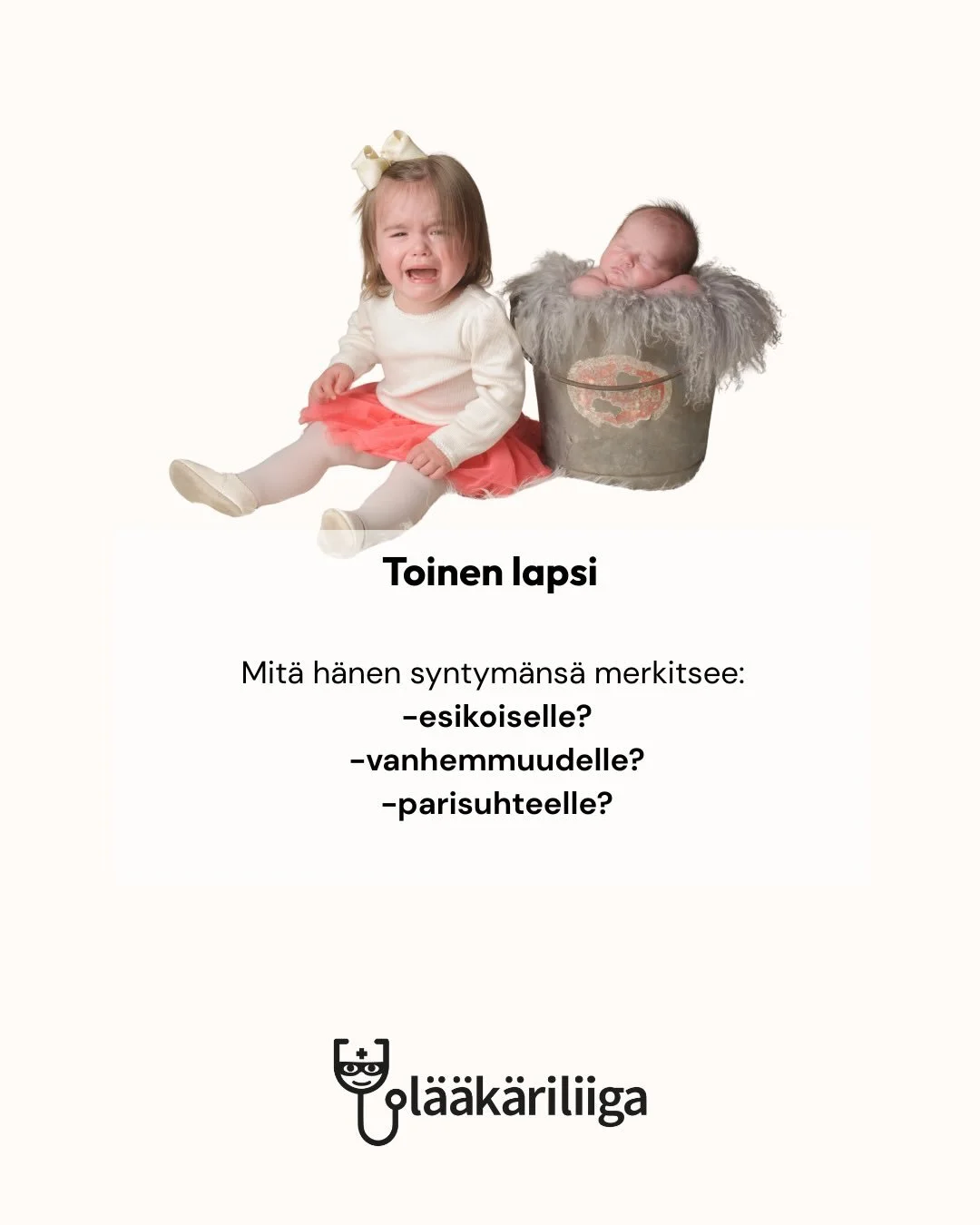 Esikoisen syntym&auml; ja vanhemmaksi tuleminen on iso mullistus koko perheelle. Harvemmin pys&auml;hdymme pohtimaan sit&auml;, miten toinen lapsi muuttaa perheen dynamiikkaa.

T&auml;ss&auml; postauksessa k&auml;sittelemme sit&auml;, mit&auml; toine