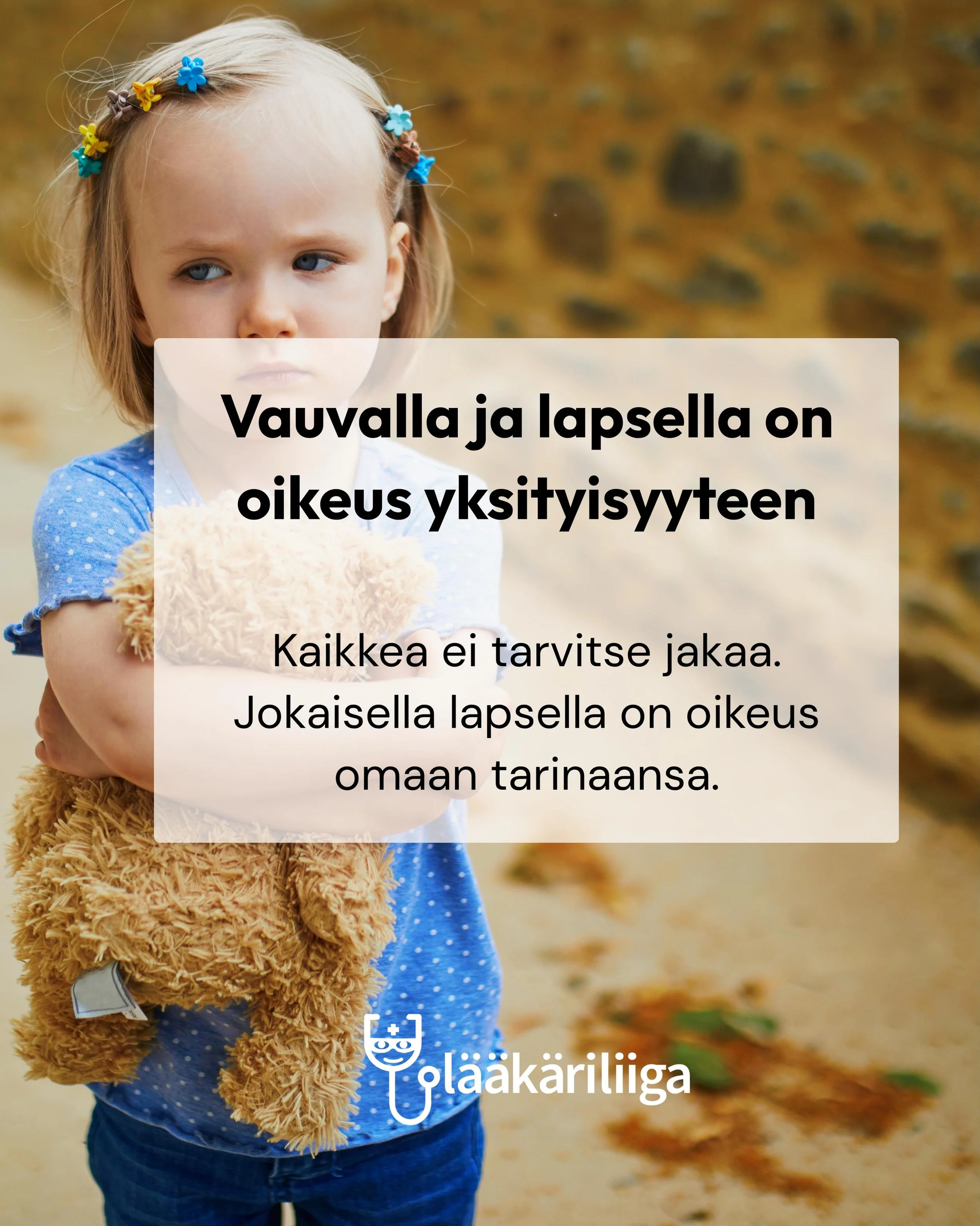 T&auml;m&auml; aihe saattaa her&auml;tt&auml;&auml; monenlaisia tunteita.

Useimmat vanhemmat jakavat kuvia ja kertomuksia lapsistaan rakkaudesta, ylpeydest&auml; tai saadakseen vertaistukea. Siin&auml; ei ole mit&auml;&auml;n v&auml;&auml;r&auml;&au