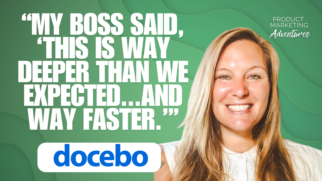 Use a PMM AI agent like a Docebo PMM