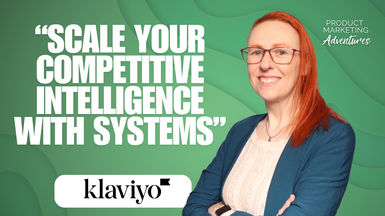Run a Comp Intel Program Like an Award-Winning Klaviyo PMM