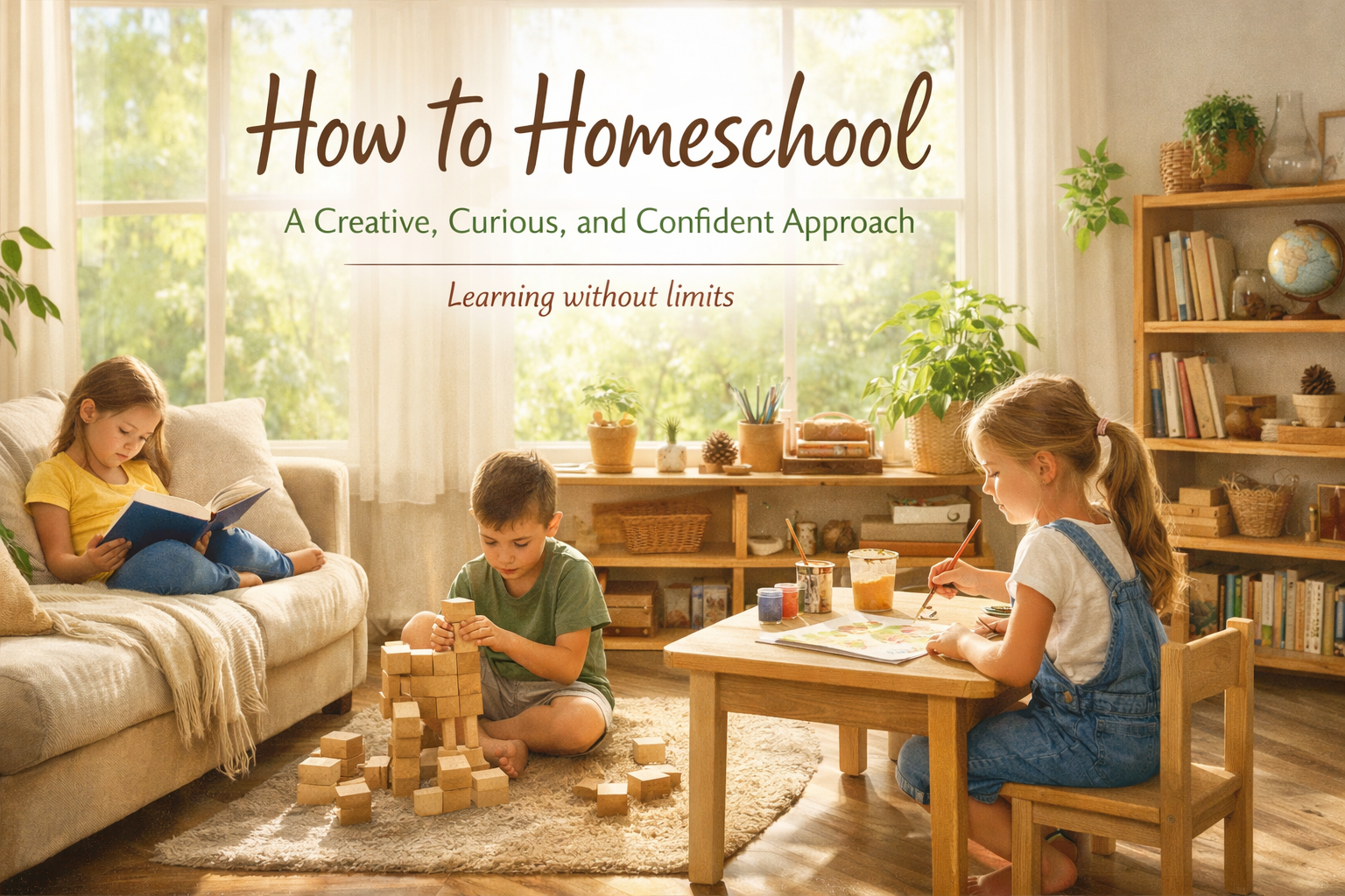 How to Homeschool: A Simple, Creative, and Confident Approach