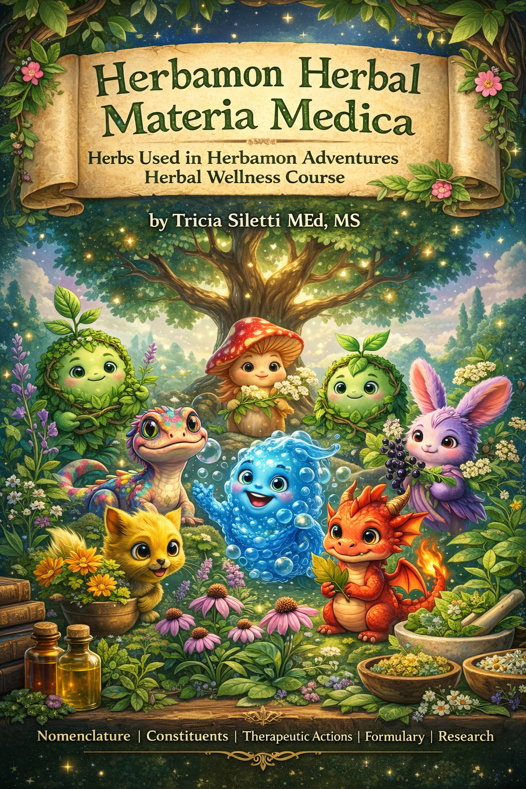 Herbamon Herbal Materia Medica  A Complete Herbal Reference Companion to Herbamon Adventures