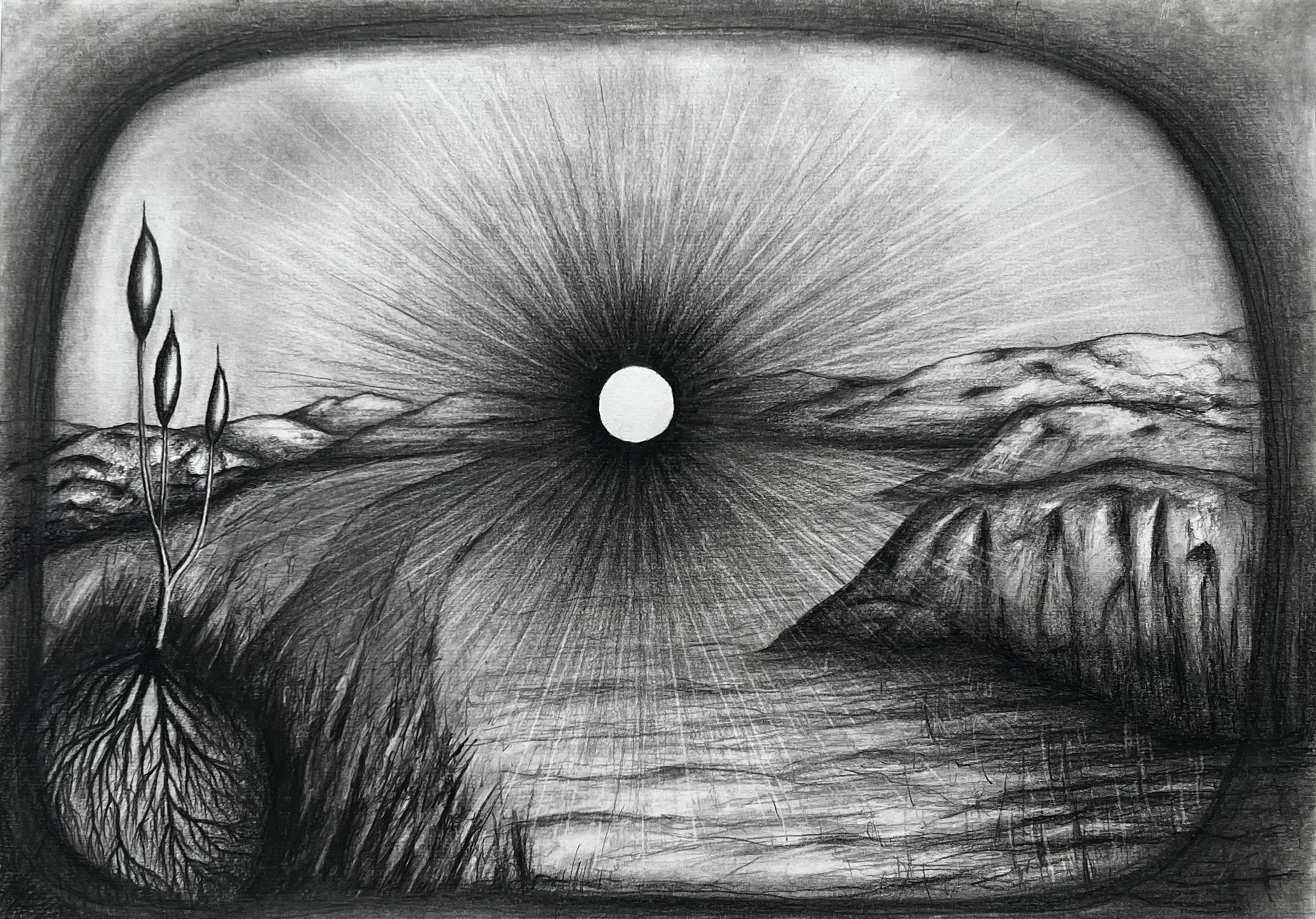  Energy , 2026 
Graphite on paper 
29.6 × 42 cm (11.7 × 16.5 in)
