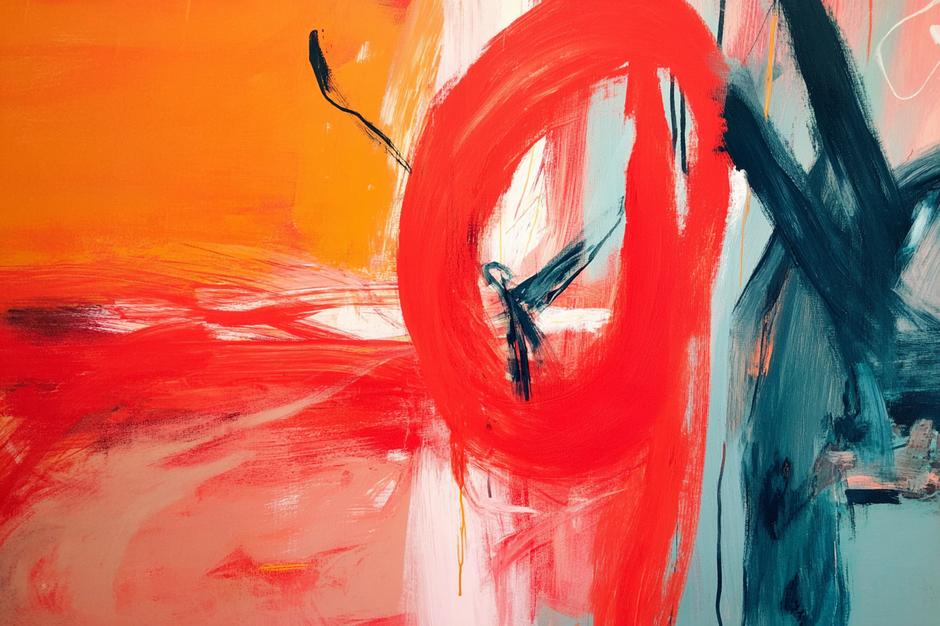 Mortal Loop (2023). One of Clarke’s final manually executed works, tracing the repetition and decay.