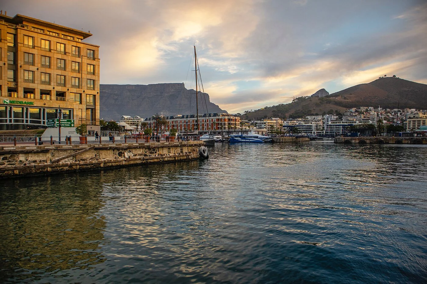 Cape Town Waterfront. Kinetic Catamarans commissioning and sea trials.