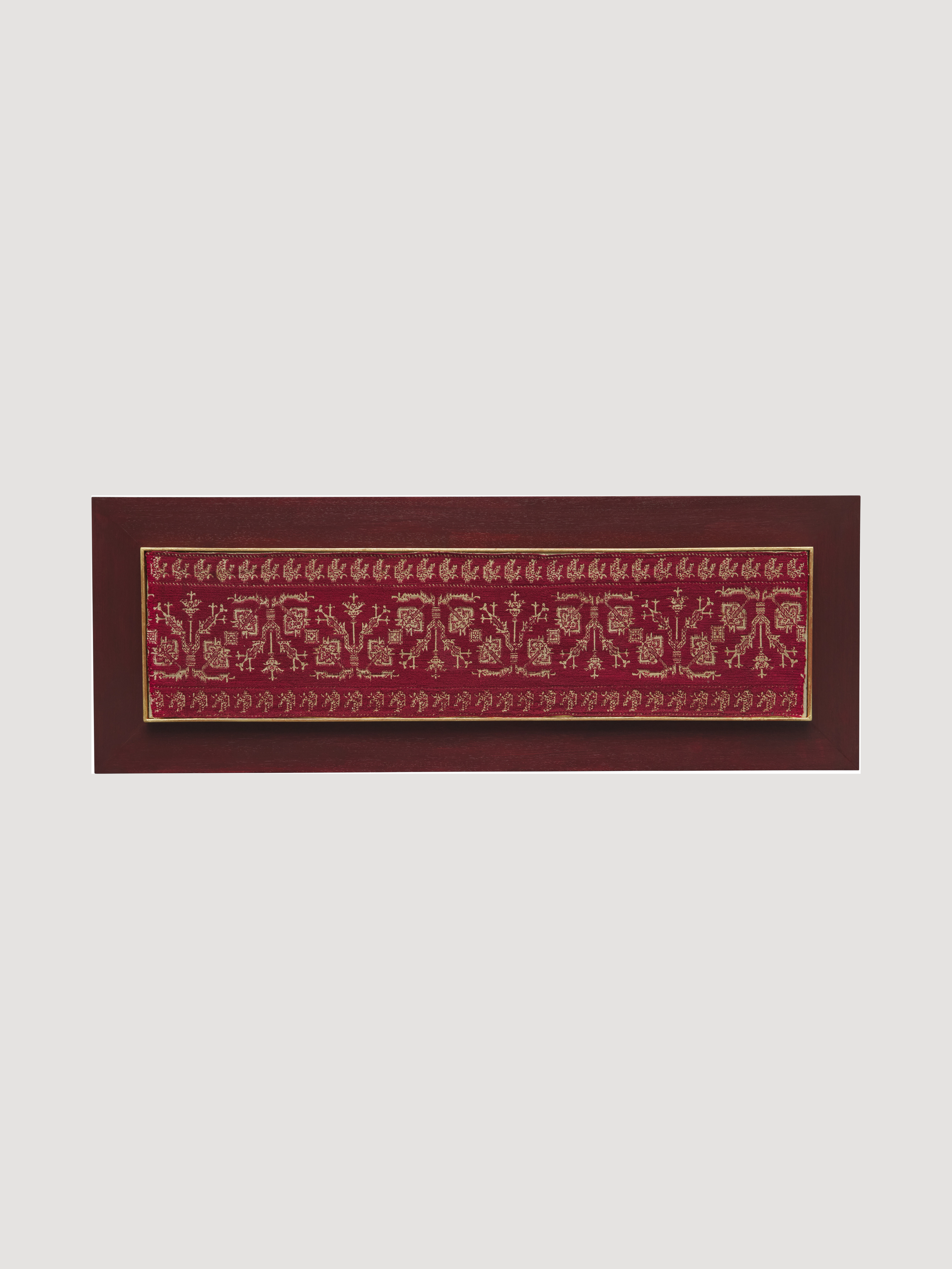 Azemmour Large Silk-on-linen Embroidery
