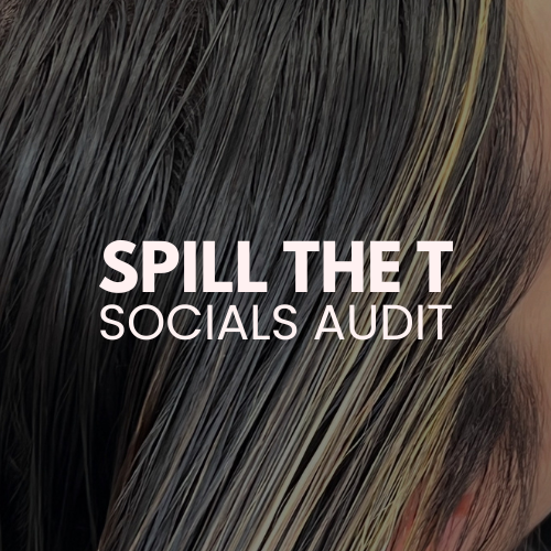 SPILL THE T - SOCIALS AUDIT