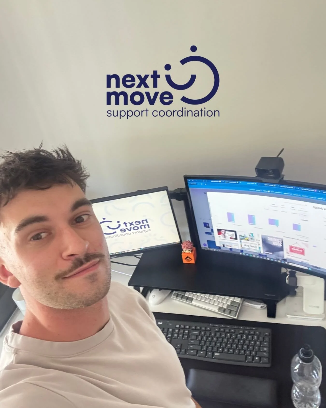 Just some behind the scenes!

This is where I spend most of my days, having a laugh with a participant, onboarding a new family, meeting community partners, and trying to do social media (trying)

But, there&rsquo;s also a huge part of my job where I