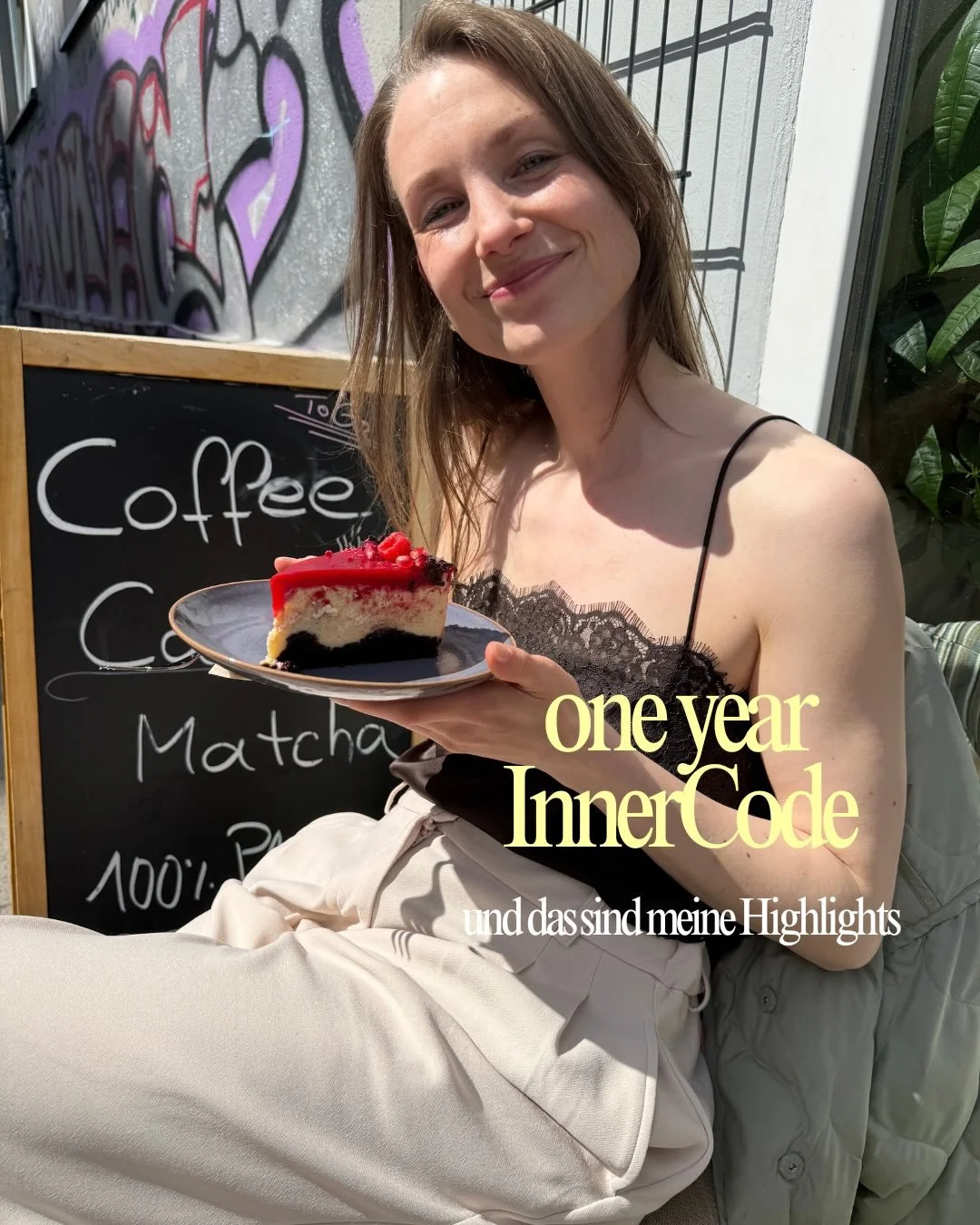 one year InnerCode - hallelujah ✨

Ich empfinde pure Dankbarkeit f&uuml;r die Freiheit, mein Business nach meinen eigenen Werten zu gestalten. F&uuml;r die Menschen, die mich begleiten und daf&uuml;r, dass mein Business kompatibel mit meiner Familie 