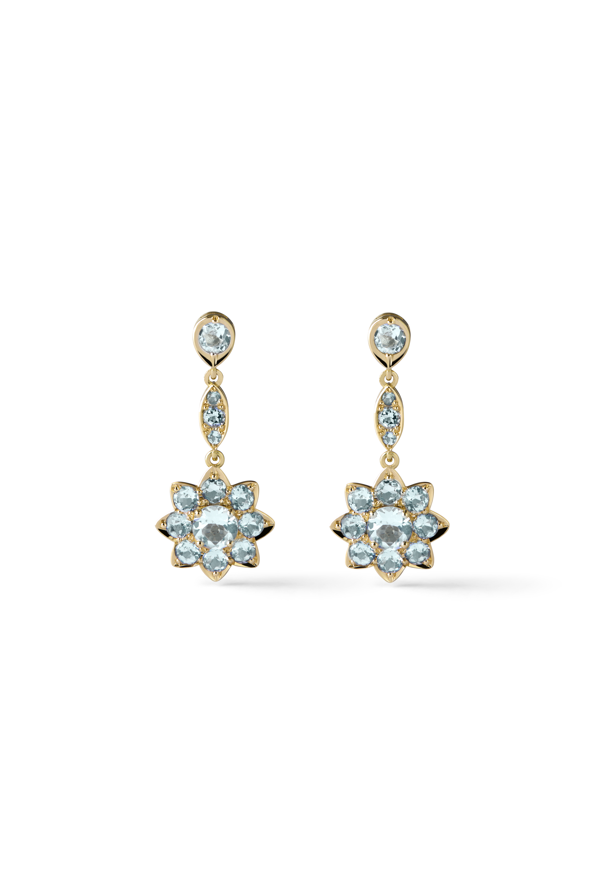 Pendientes de oro de 18 kt, diseño de Sofía Sunyer