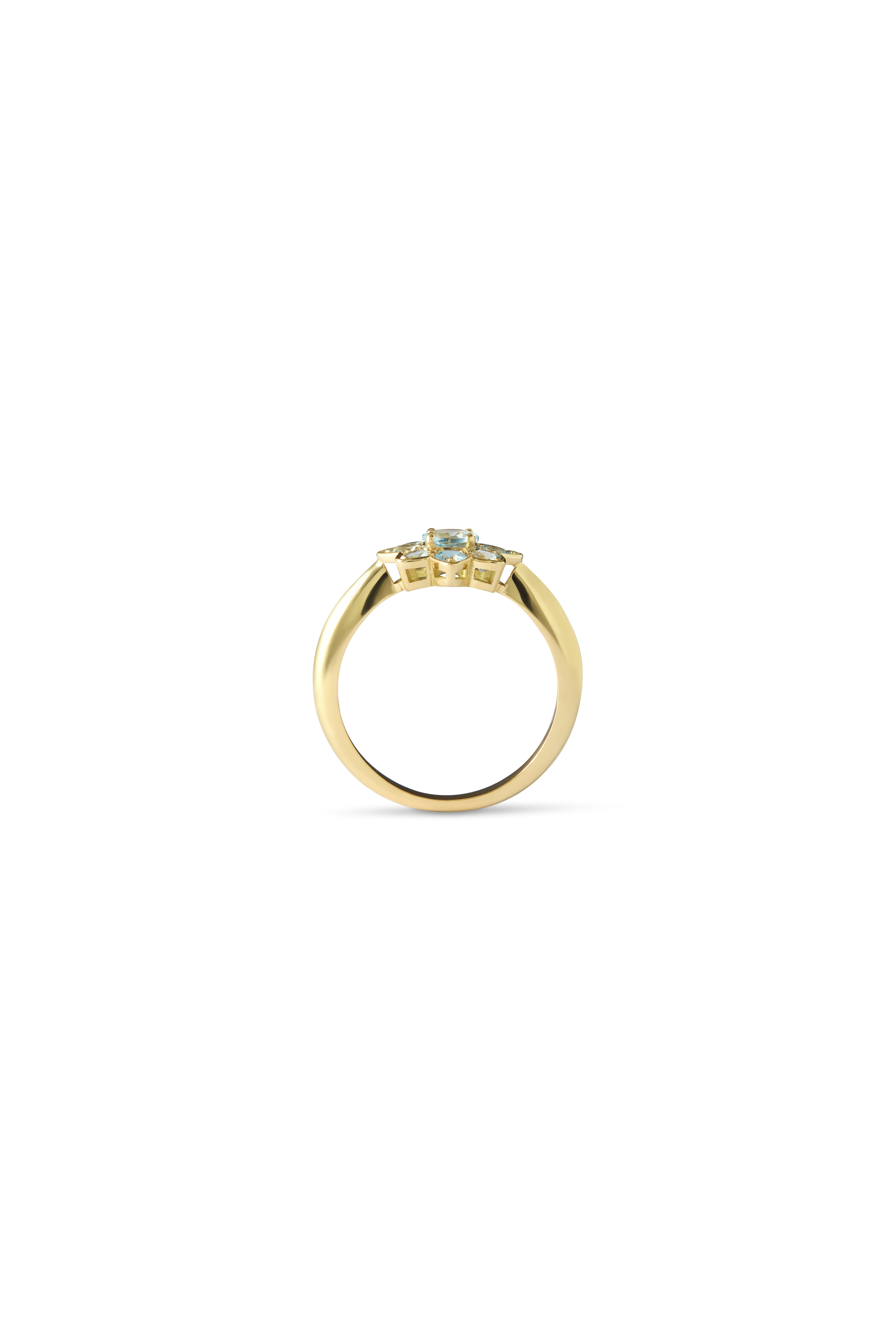 Sortija de oro de 18 kt, diseño de Sofía Sunyer