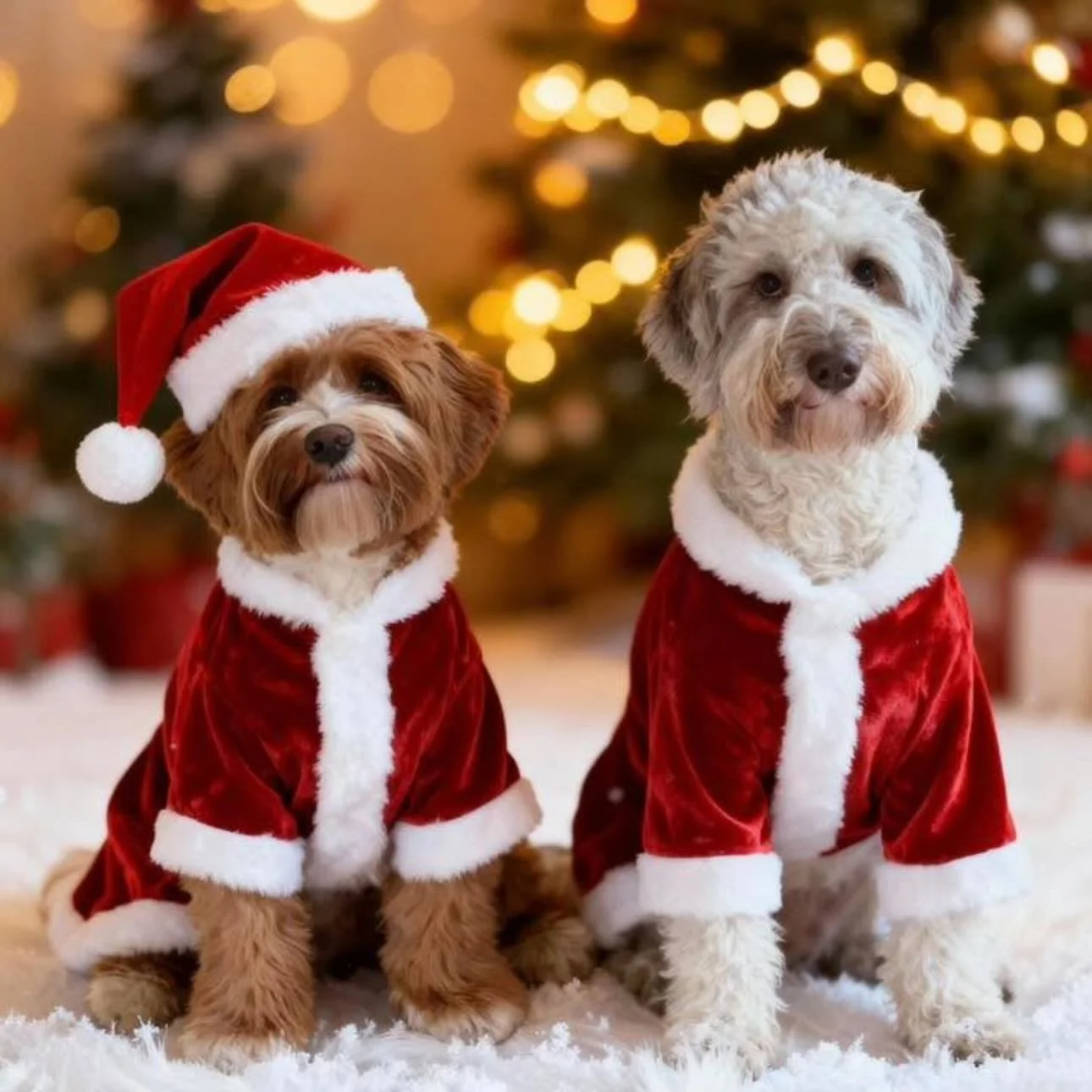 Love all the Christmas wishes from our lovely dogs and their pawsom families❤️ just look at them🥰🎄🥰🎄#merrychristmas❤️ #australianlabradoodle #walalabradoodle #mydogisawaladog #thankful
