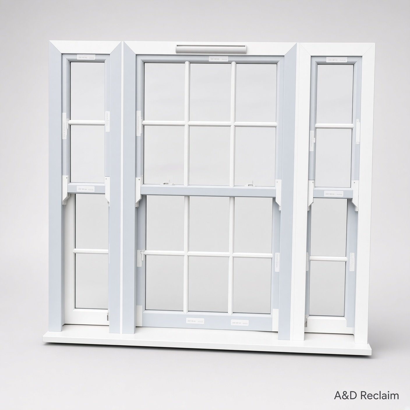 Ref WT7 : New UPVC Wood Effect Sash Window ( see description )
