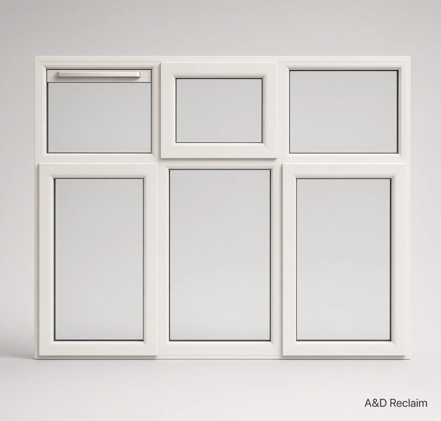 Ref DT1 : New UPVC Triple Window