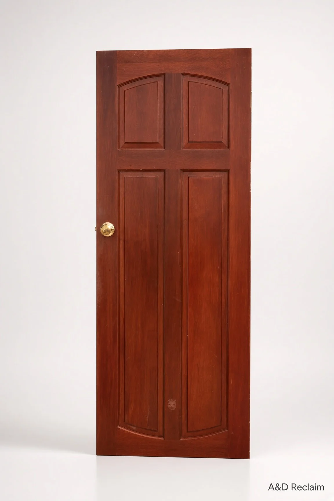 1980s Internal Wooden Doors with Brass Knobs