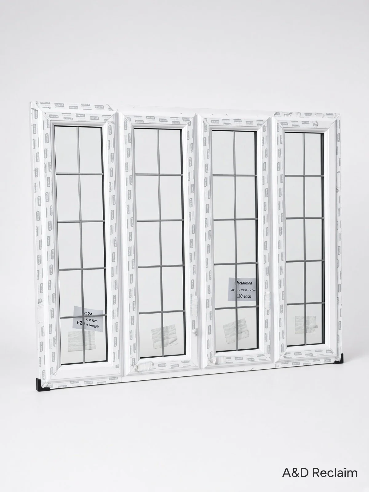Ref QQ1 (N) : New UPVC Quadruple Window