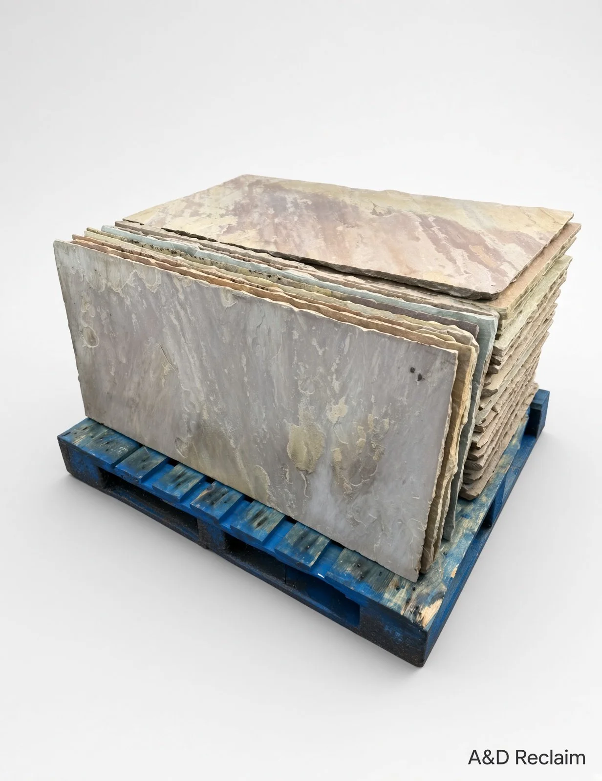 New Multi Coloured Sandstone Paving Slabs x29 Available