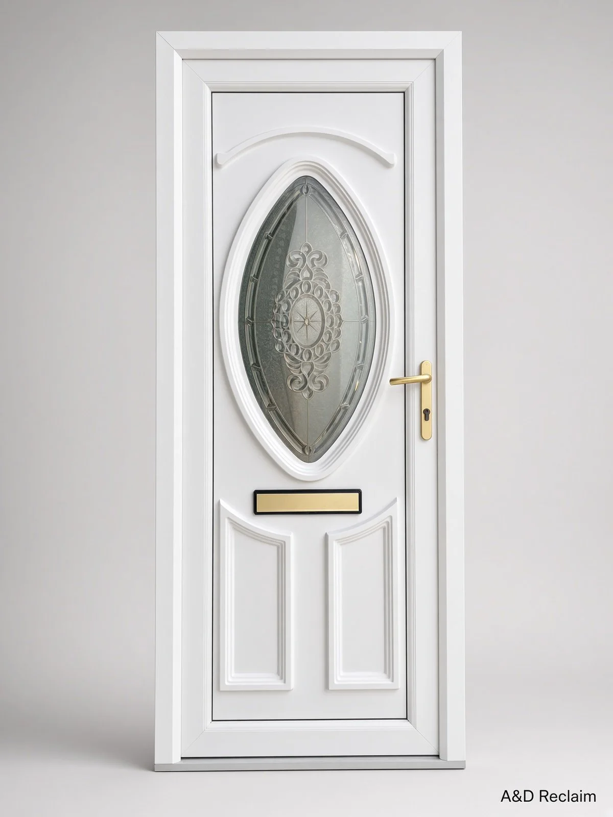 Ref D1 : Secondhand UPVC Low Threshold Front Door