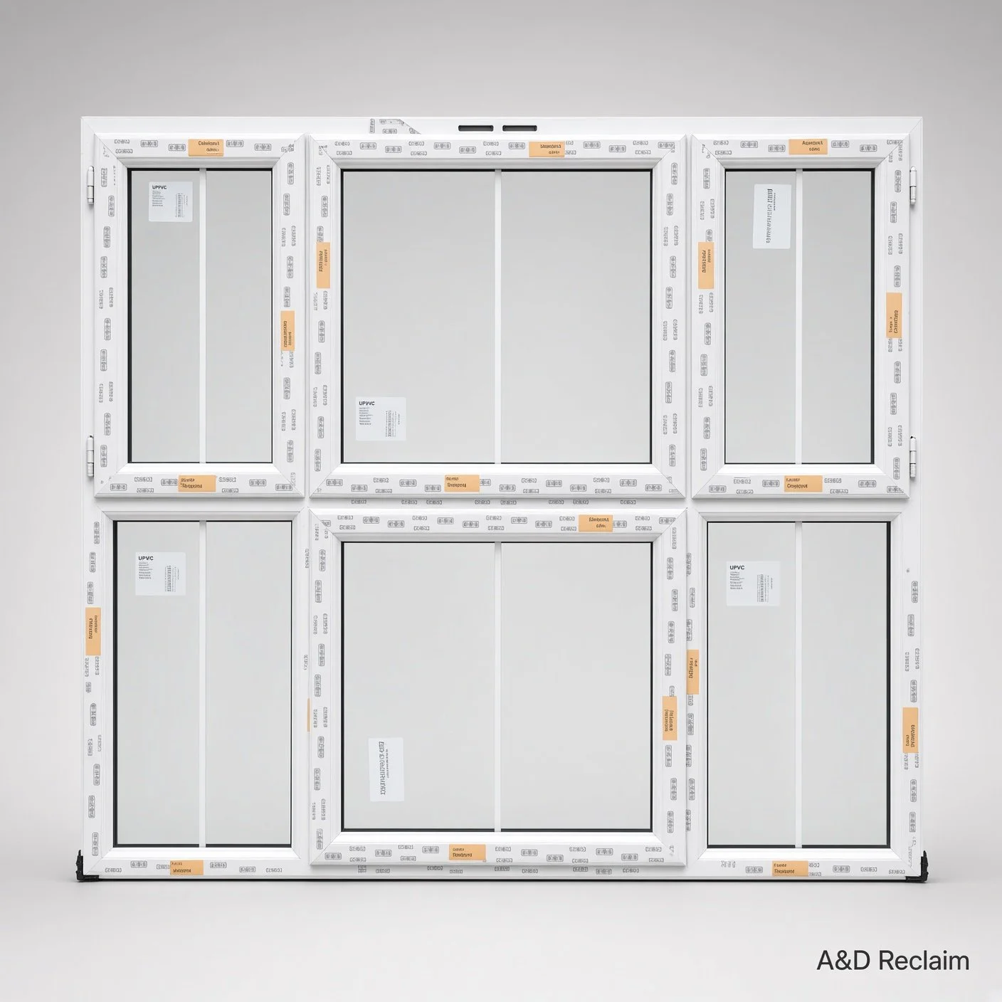 Ref 157 : New UPVC Triple Window