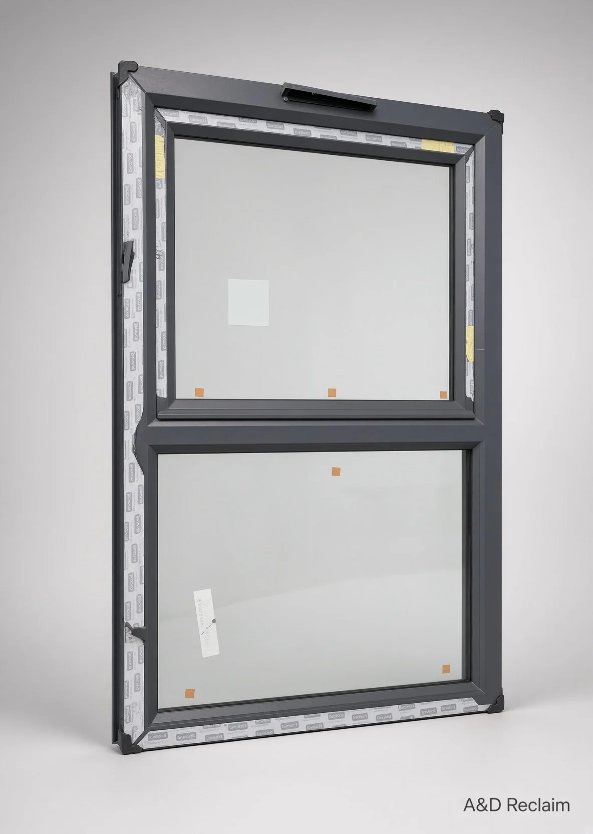 Ref 92 : New UPVC Grey Single Window