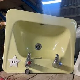 Ref 11 - Vintage Ceramic Lemon Basin / Sink