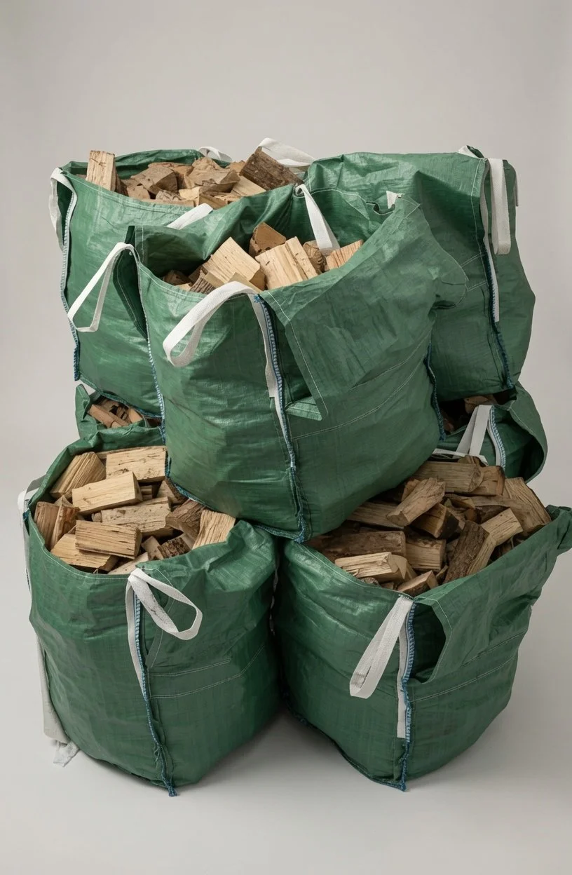 Large Bags Of Hardwood Seasoned Logs