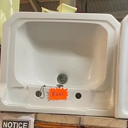 Ref 15 - Vintage Ceramic Sink