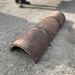 Half Round Clay Terracotta  Ridge Tiles