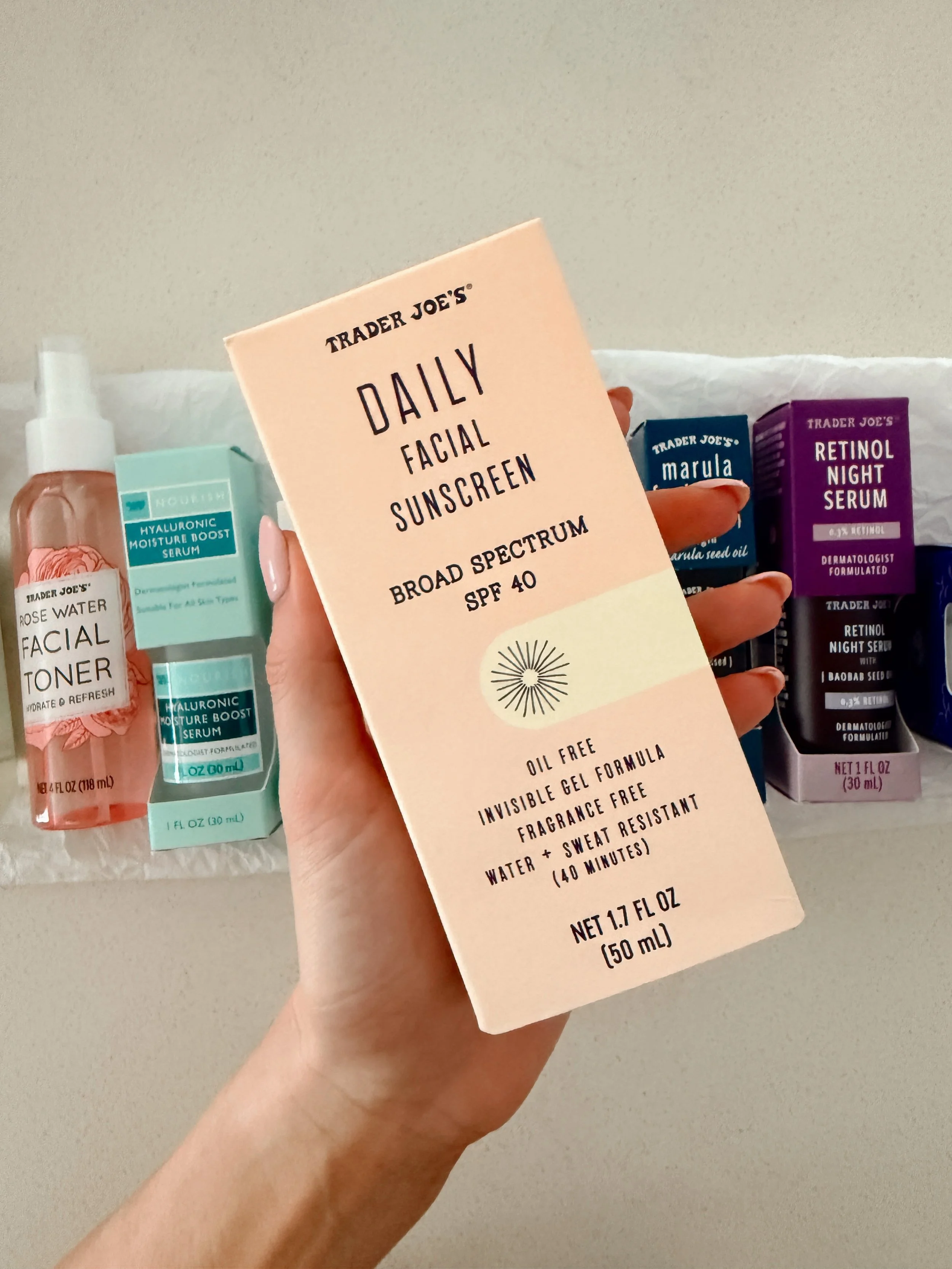 I went into Trader Joe&rsquo;s for flowers and frozen orange chicken. I left with a skincare routine.

Some of the best beauty products I&rsquo;ve tried lately weren&rsquo;t found at @sephora - they were tucked between the vitamins and seasonal candl