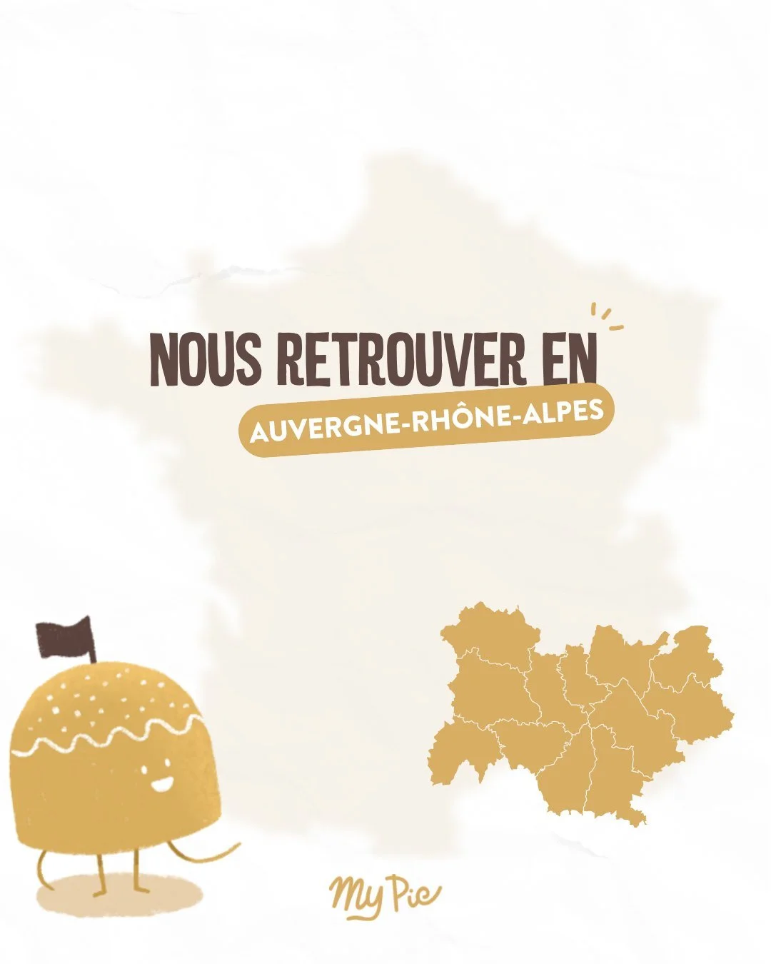 L&rsquo;Auvergne Rh&ocirc;ne-Alpes, vous &ecirc;tes l&agrave; ? 👀

Voici quelques villes o&ugrave; retrouver My Pie. Et il y en a encore de nombreuses autres ! 😋

Enregistrez ce post, il pourrait bien servir 😏

💬 Contactez-nous pour plus d'info s