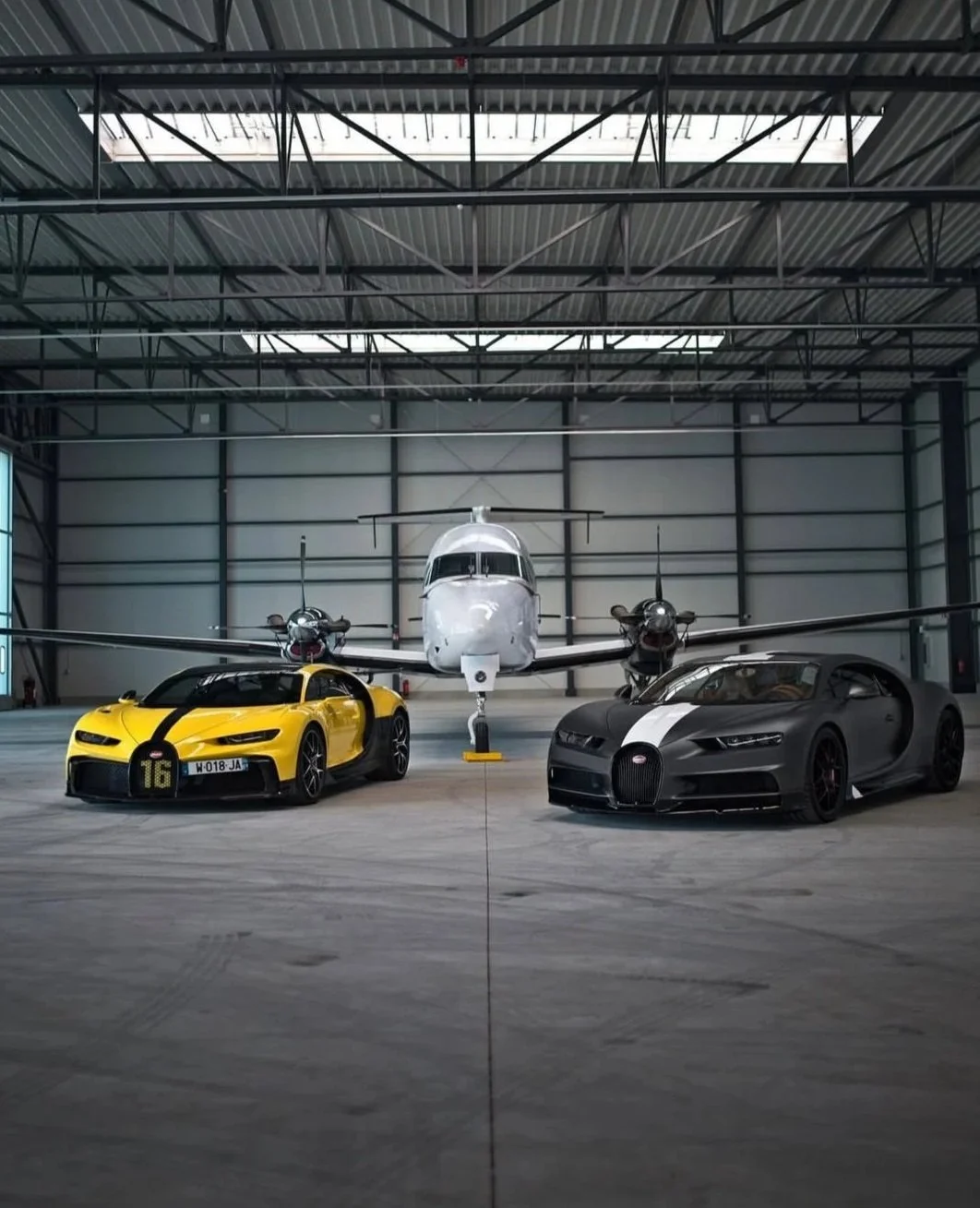 Chirons and Private Jet - Premium Automotive Photography - Events & Track