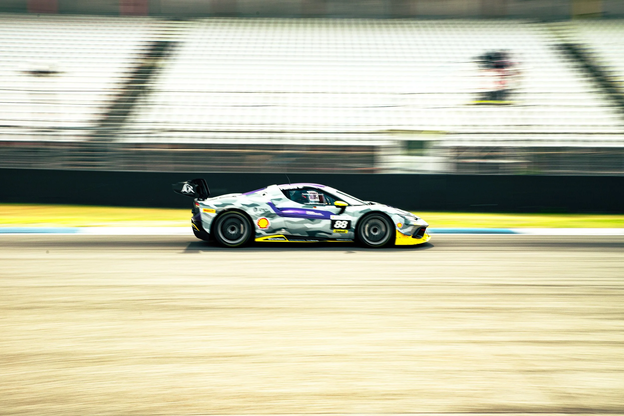 Rolling Shot Ferrari 296 GT3 Racetrack Automotive Photographer Germany Premium Autofotograf